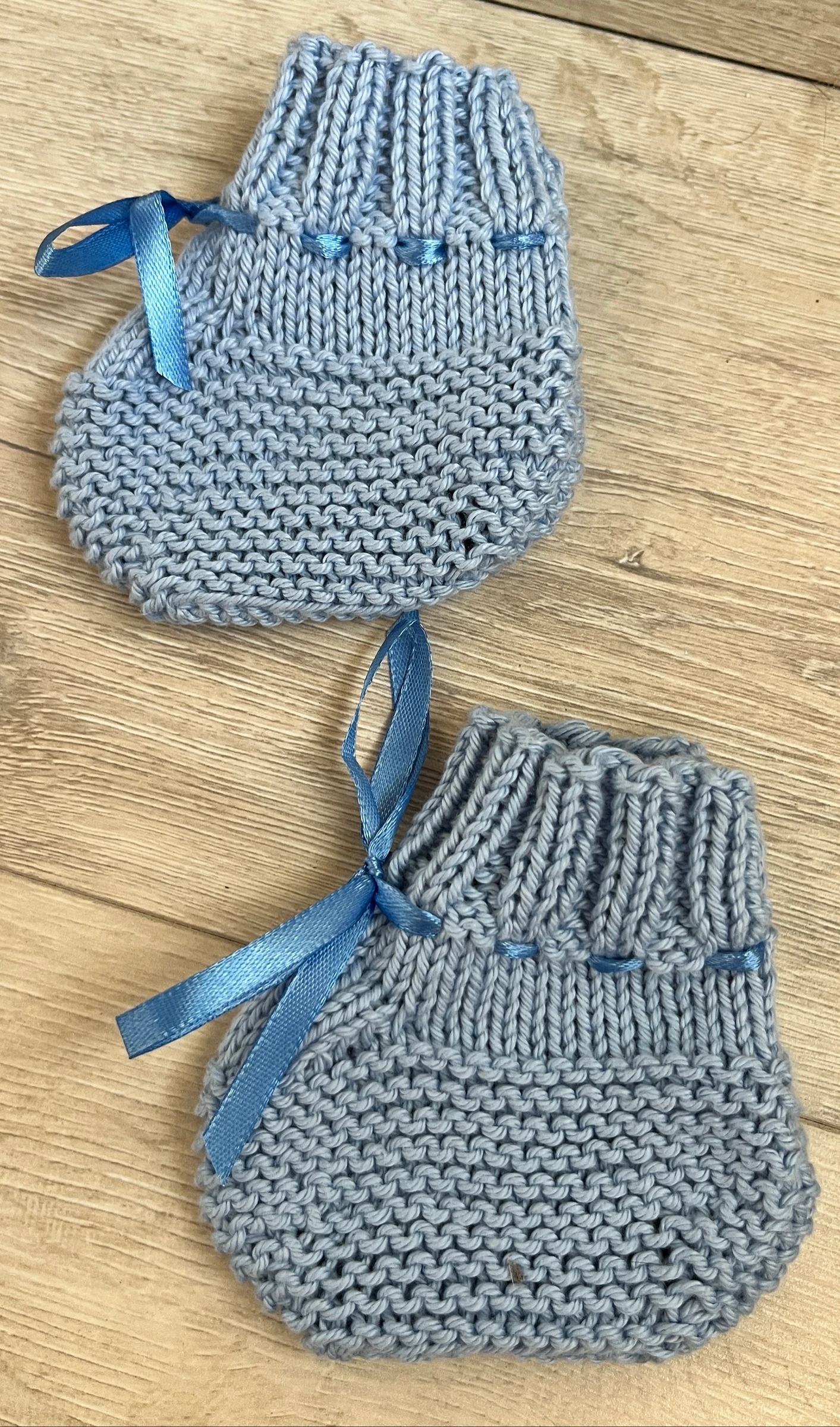 Mutsje en pantoffels voor baby's 0/3 maanden – photo 4